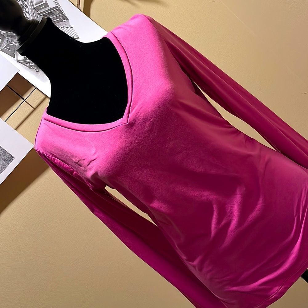Bally | Pink Long Sleeve V-neck